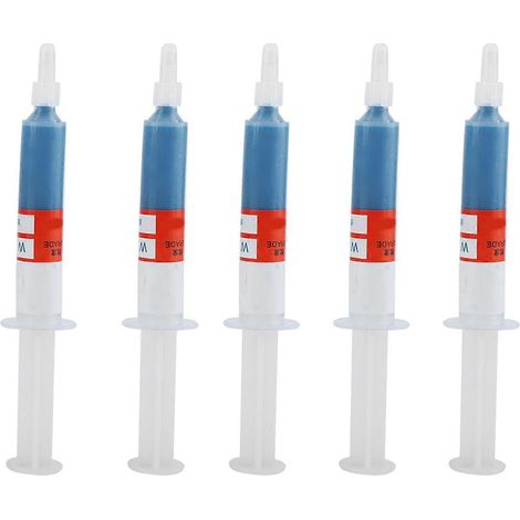 5-teiliges Set Diamant-Schleif- und Polierpaste, Läpppaste, Schleifpaste, Nadel, Tube W52000