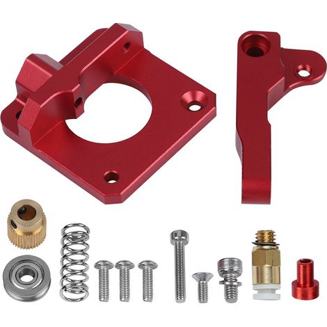 1,75 mm Linkshänder-3D-Extruderblock mit einfacher Druckeinstellung für CR-10/CR-10S (1/5)