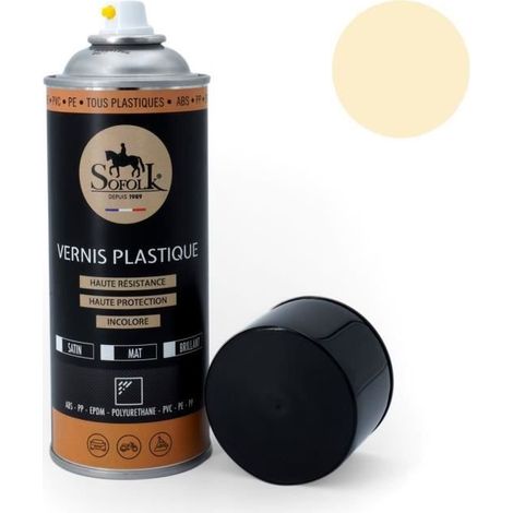 Pintura plástica de alta resistencia - SOFOLK - 7-CÁSQUETE BRILLANTE - Cásquete brillante - Aerosol 400 ml - Interior y exterior (1/2)