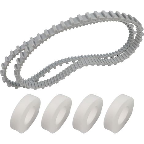 4 anneaux d'escalade 6101611-R4 et 2 rails 9985006-R2, convient pour robot de piscine Dolphin M200 M400 M500 DX3 DX4 DX6 et plus encore