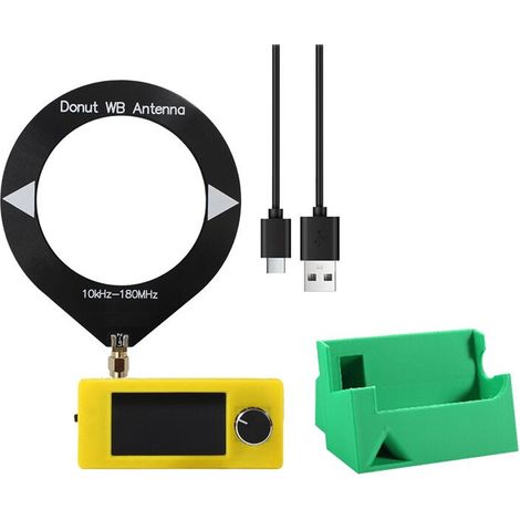 Dieses Mini-Radioempfänger-Kit ist mit dem SI4732-Chip kompatibel, hat einen Frequenzbereich von 10-180 MHz, einen 1,9-Zoll-Bildschirm, unterstützt FM/AM/LSB/USB-Kurzwellenradio und verfügt über den S