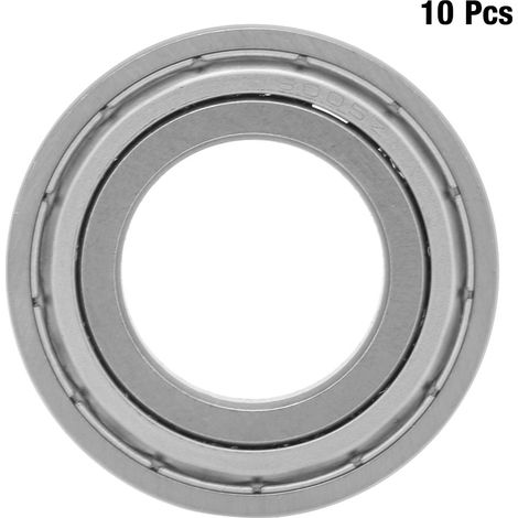 10pcs Steel High Speed Double sided Sealed Deep groove Ball Bearings (25 47 8mm) (1/5)