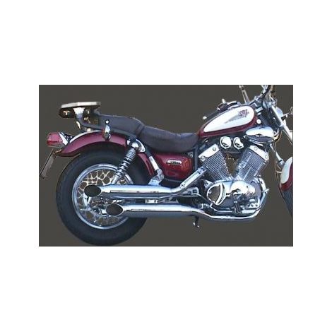 Pot XV 535 VIRAGO Ligne Complète Custom Silencieux Chromé Non Homologuée