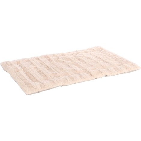 Coussin Beige pour Chien Chat - Panier pour Chien Chat - 85,5x51x2cm - Lavable - Convient aux Cages métallique (1/5)