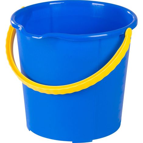 Eimer Neco Secchio 10 Liter, blau, mit Ausguss