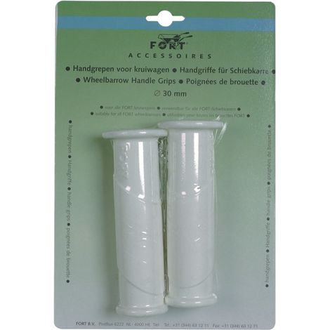 Xclou 340430 fuerte Juego de manijas blancas círculo para schiebk. SB