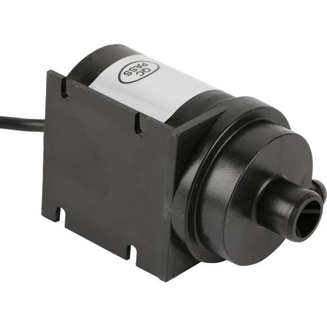 Pompe de circulation sans balais 24 V 10 W, noire, résistante aux hautes températures et silencieuse (1/5)