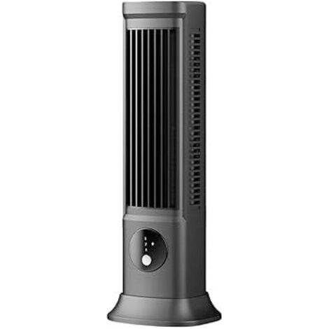 Climatiseur portable, 3 vitesses, ventilateur de table rechargeable, compact, longue durée de vie de la batterie, refroidissement efficace (plug-in) (1/4)