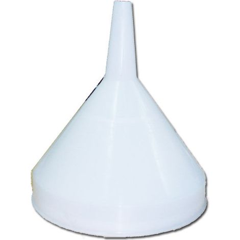 FPLUS embudos plastico blanco de 17 cm   1,0 litros 4735 , embudos plastico blanco de 17 cm   1,0 litros 4735