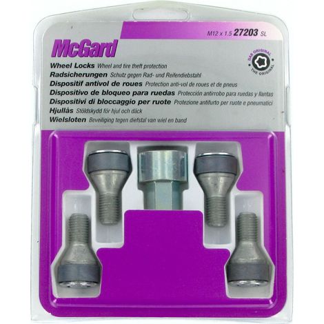 Bulloni conici, kit 4 pz - Ultra High Security - A090