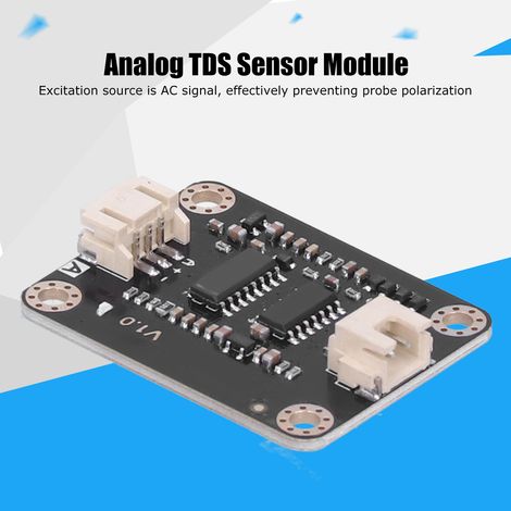 Capteur TDS analogique, capteur de conductivité de l'eau, détection de liquides, surveillance de la qualité de l'eau, compatible Arduino, tension d'entrée : 3,3 5,5 V (1/5)