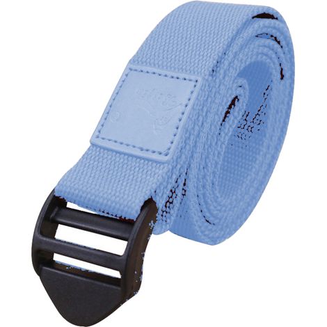 Sangle De Yoga - 250 Cm Longueur Réglable - Boucle Légère En Plastique - Matériau Doux Et Non Irritant - Pour Étirements Et Postures De Yoga - 1 Pièce (1/5)