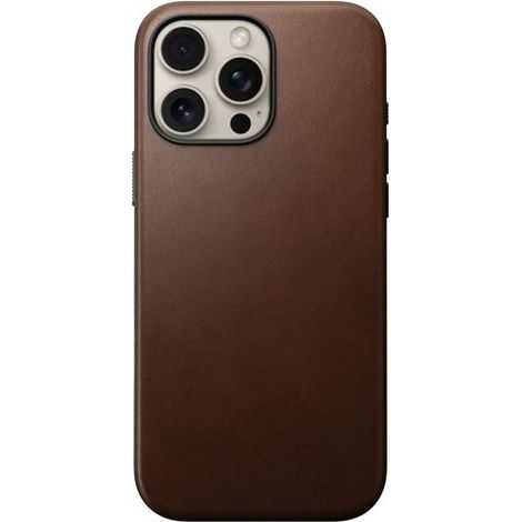 Nomad Modern Leather Case iPhone 16 Pro Max Brown (1/5)