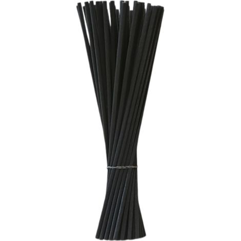 50 x Reed Diffuser Sticks, Essential Oil Aroma Diffuser Sticks (Black) (1/5)