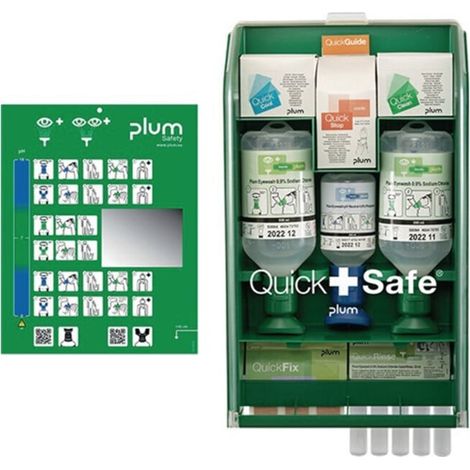 QuickSafe Box Complete befüllt PLUM (1/4)