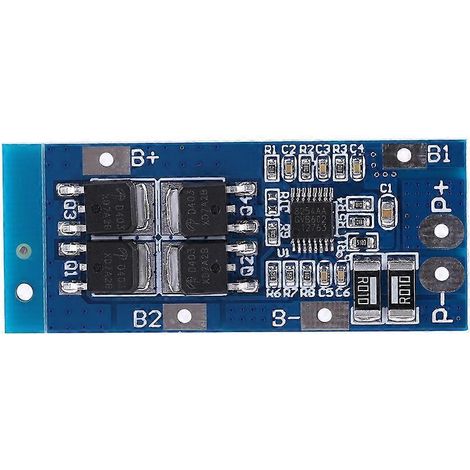 3er-Serie 11,1 V Li-Ionen-Lithium-18650-Akkuzellen-BMS-PCB-Schutzplatine