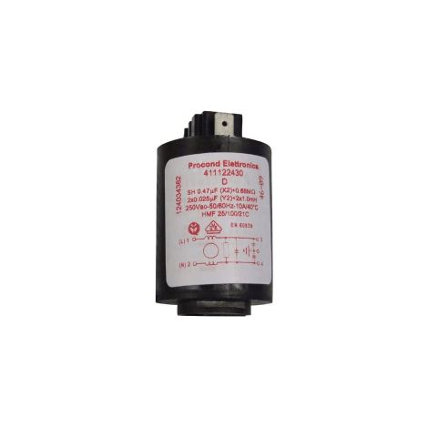 FILTRO ANTIINTERFERENCIA 0.47F (X2) 0.68 MB para LAVADORA ELECTROLUX - 124034362