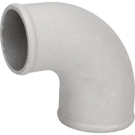 Reducer Elbow Pipe, 3in to 4in OD 90 Degree Bend, Aluminum Alloy (1/5)
