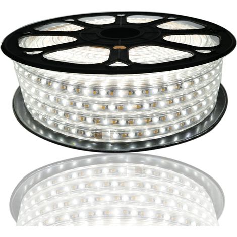 Cinta LED profesional EPISTAR 2835 120 LED/m de 25 o 50 metros Multi Blanco (IP68)  Longitud: 50 metros