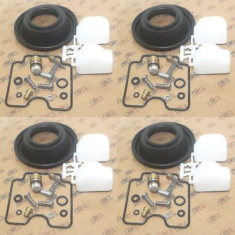 4set For Gsx750f 1998-2006 Katana 750 Gsf1200 2001-2006 Bandit 1200 Carburetor Repair Kit Plunger Vacuum Diaphragm Float