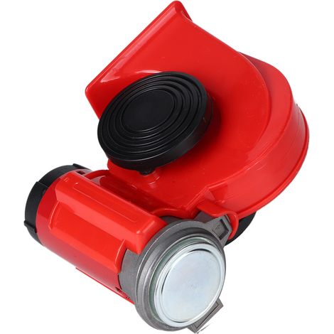 Klaxon pneumatique compact et puissant 12 V 120 dB pour voiture et moto, style trompette d'escargot (1/5)