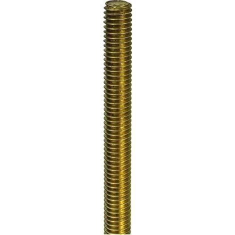 Barra filettata ottone M5 x 1 mt.