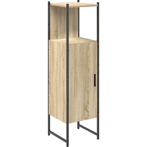 Maison Exclusive - Mobile da Bagno Beige 33 x 33 x 120,5 cm Legno multistrato