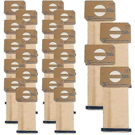 Lot de 24 sacs de microfiltration de rechange compatibles avec les aspirateurs verticaux de type U et Aerus. WHBYV (1/4)