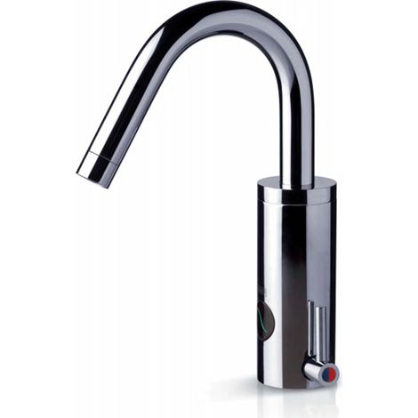 Rubinetto elettronico Dmp Arcomix Plus fotocellula miscelatore 230V canna 135 cm