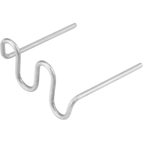 Lot de 100 goujons de soudure prédécoupés de 0,8 mm pour la réparation des pare-chocs de voiture Trousse à outils d'entretien (1/5)