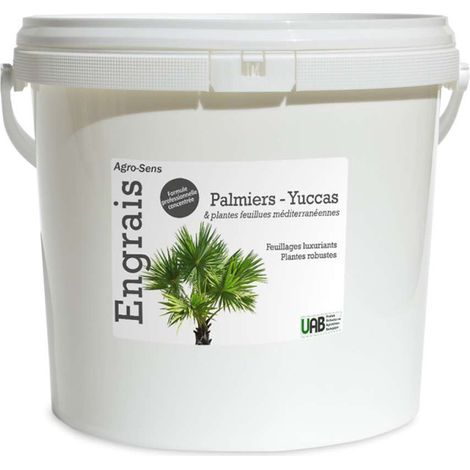 Engrais Palmiers et Yuccas - Agro Sens - Seau 8 kg