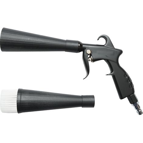 Pistola pneumatica per la pulizia degli interni Tornador con cuscinetto, 2 ugelli intercambiabili Breckner Germany (1/5)