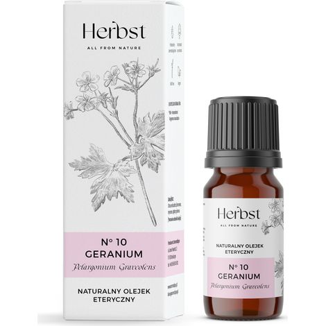 Aceite esencial de geranio Herbst Egipto 10 ml (1/3)