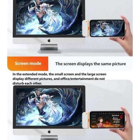 Transmetteur Récepteur HDMI - Sans Fil Jusqu'à 50 M - Résolution 4K - Pour PC TV Conférence Éducation - 1 Pièce (1/5)