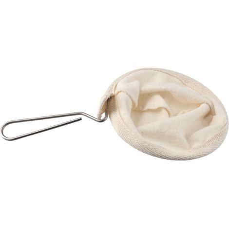 Passoire à thé style thaïlandais réutilisable, sac filtrant solide et résistant, résistant à la corrosion, filtre à thé fin et dense, tissu à café (1/4)