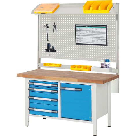 eurokraft pro, Établi avec superstructure série 8000, avec (1/5)