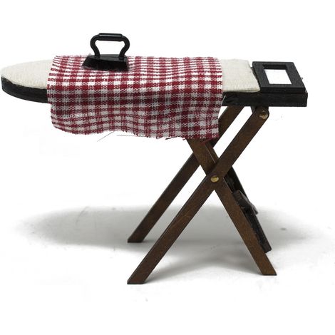 Asse da Stiro con Ferro Miniatura per Presepe 86848 (1/4)