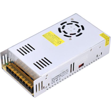 Kit de fraisage CNC avec moteur pas à pas, alimentation à découpage 400 W 36 V 11 A, entrée AC 115/230 V (1/5)