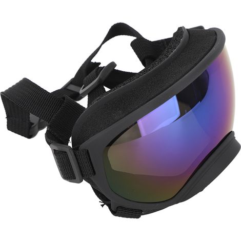 Sonnenbrille für große Hunde, UV-Schutz, winddicht, beschlagfrei, verstellbar, für die Augensicherheit Ihres Hundes im Freien, blau (1/5)