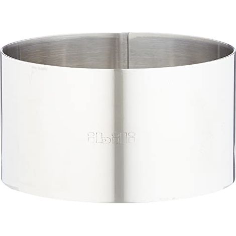Ibili Clasica Dessert Rotondo Anello, 8 cm di Diametro, Altezza 4,5 Centimetri, 1 Pezzo (1/4)