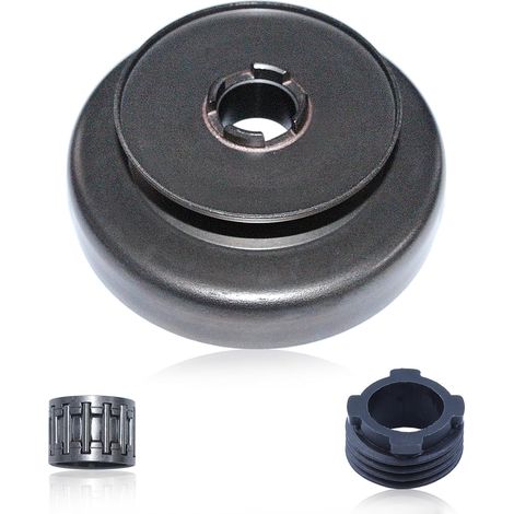 Kit tambour d'embrayage et pignon pour tronçonneuses Husqvarna 61, 268, 272 et 272XP, remplacement du roulement à aiguilles, remplace le numéro OEM 503650901 (1/5)
