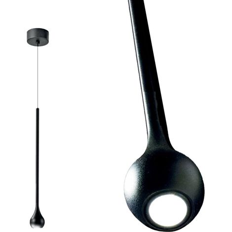 Lustre moderne gea luce ursula sp n led suspension en aluminium