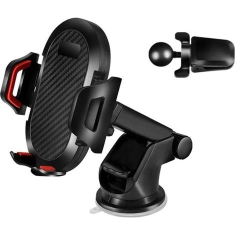 Supporto per telefono da auto 3 in 1, supporto per telefono da cruscotto (1/5)