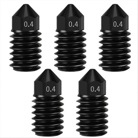 Düsen aus gehärtetem Stahl für A1, Mini-Düsenset für A1, 0,4 mm Spitze (1/5)
