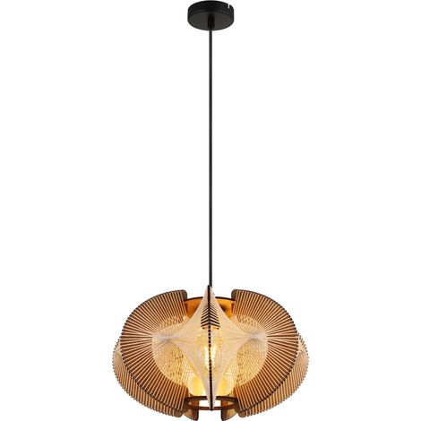 Globo - lámpara colgante - SAKURA - natural - yute - Ø 44cm - E27