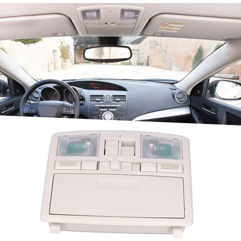 Commutateur de Toit Ouvrant avec Éclairage et Rangement pour Lunettes, Compatible Mazda CX-9 - Référence BBM669970B75