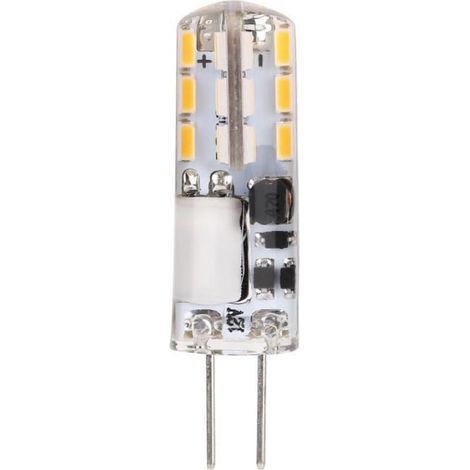 Ampoule LED G4 - 12 V - 1,2 W - 150 Lm - Lumière Chaude - 50000 Heures - Pour Lustre Plafonnier Ventilateur Armoire - 10 Pièces (1/4)