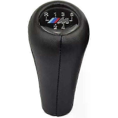 Pommeau de levier de vitesses M-Sport en cuir à 5 rapports pour BMW Série 5 et Série 7 M E36 E46 Édition DHL 0816 (1/4)
