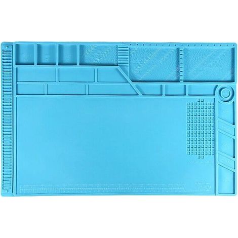 Green Mobility-550x350mm tapis antistatique isolation thermique soudure téléphone portable réparation Pad Table de travail avec pièces magnétiques Adsorption (1/5)