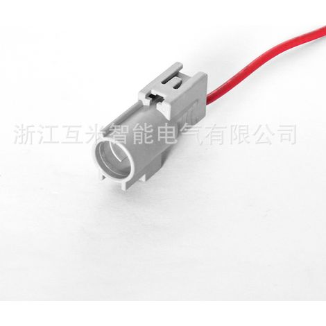 DJ7011-4.8-11 Domestic Gray 1-Pin Automotive Connector Retrofit Plug 6188-0083 (1/5)